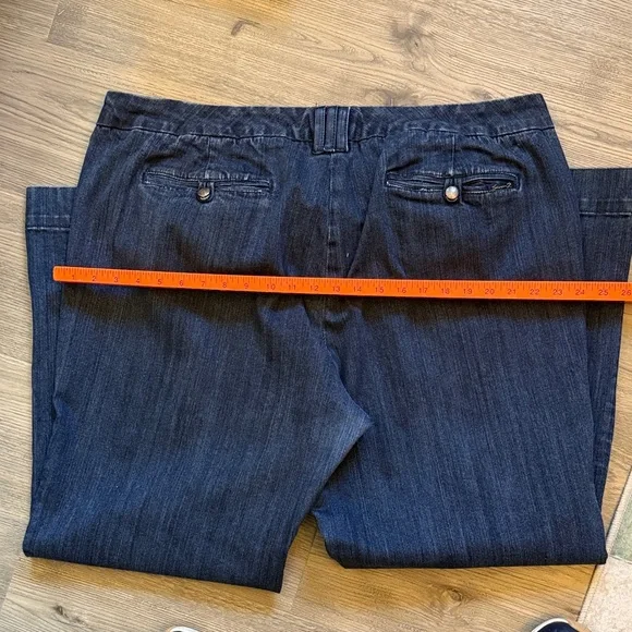 Seven7 Dark Blue Boot Cut Women's Jeans - Picture 11 of 13